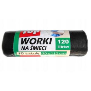 Worki na śmieci mocne 120 L rolka