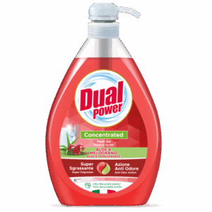 Płyn do naczyń Dual aktywna aloes i granat 1 L