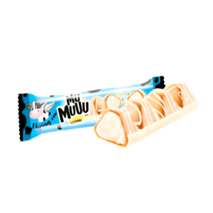 Mu Muuu wafelek o smaku kokosowym 22 g