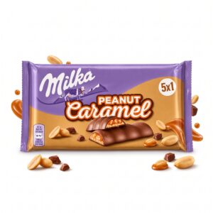 Milka karmelowy batonik 185 g